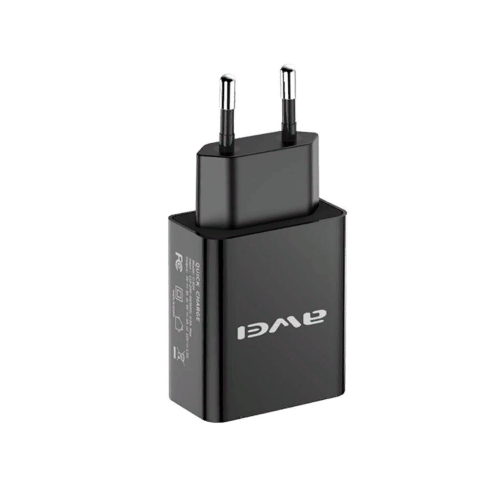 Сетевое зарядное устройство Awei C-824 USB Power Adapter 3.0 A (C-824BK) 15W