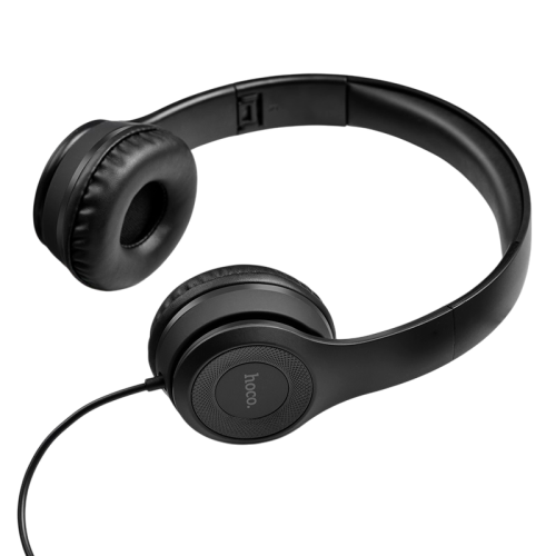 Проводные накладные наушники Hoco W21 с микрофоном