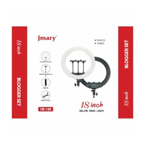 Кольцевая светодиодная лампа Jmary FM-18R (Без штатива)