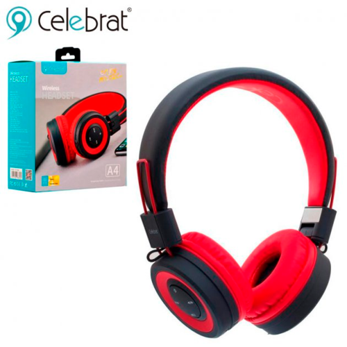 Беспроводные накладные наушники Celebrat A4