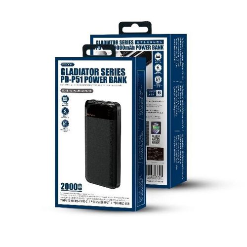 Внешний аккумулятор Proda Gladiator PD-P51 20000mAh