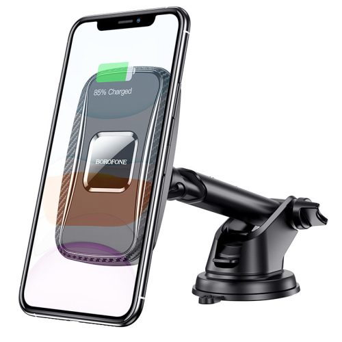 Автомобильный держатель беспроводная зарядка Borofone BH35