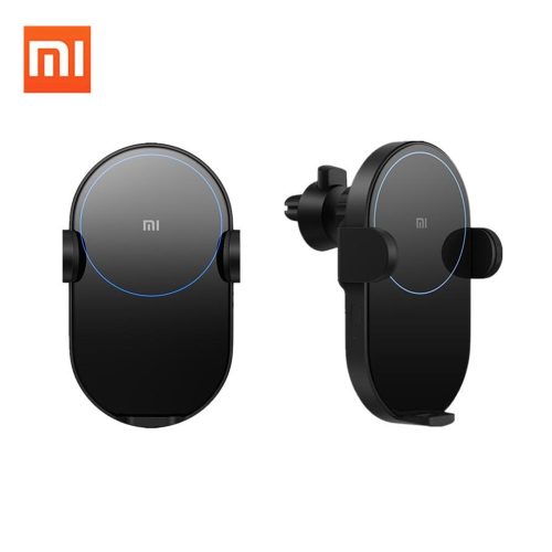 Держатель с беспроводной зарядкой Xiaomi Wireless Car Charger WCJ02ZM 20W черный