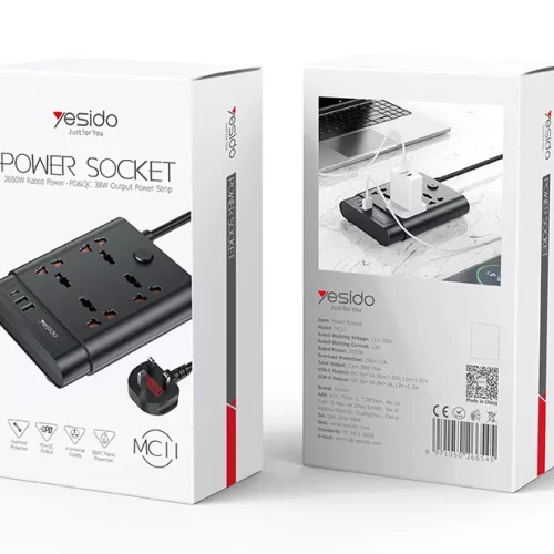Mногопортовая умная розетка Yesido MC11