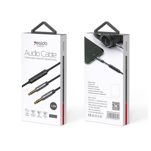 Кабель Aux Yesido YAU30