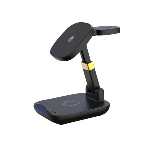 Складное беспроводное зарядное устройство Green Lion 3 в 1 GN3IN1FLWCBK