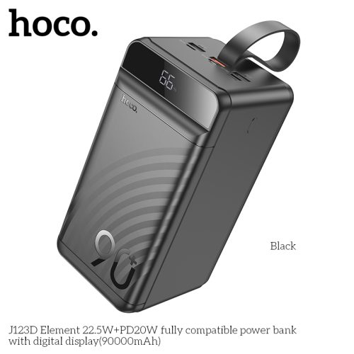 Портативный аккумулятор Hoco J123D 90000 mAh
