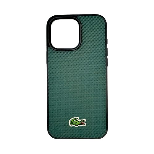 Оригинальные кожанные чехлы от CG MOBILE LACOSTE для iPhone 16 Pro, 16 Pro Max