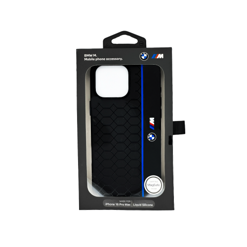 Оригинальные силиконовые чехлы от CG Mobile BMW для iPhone 16 Pro Max