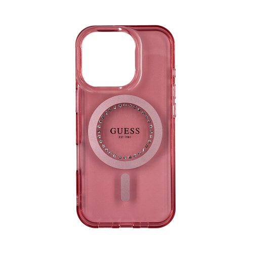 Оригинальные пластмассовые, резиновые чехлы от CG MOBILE GUESS для iPhone 16 Pro, 16 Pro Max