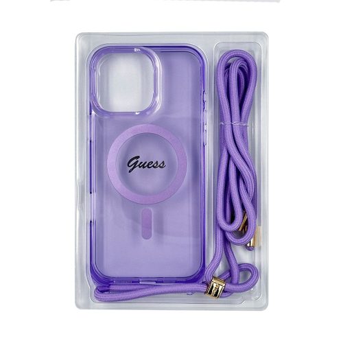 Оригинальные пластмассовые, резиновые чехлы от CG MOBILE GUESS для iPhone 16 Pro Max