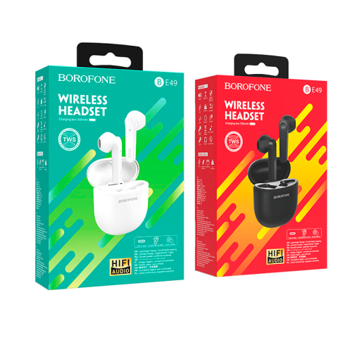 Беспроводные наушники Borofone BE49, Bluetooth 5.0