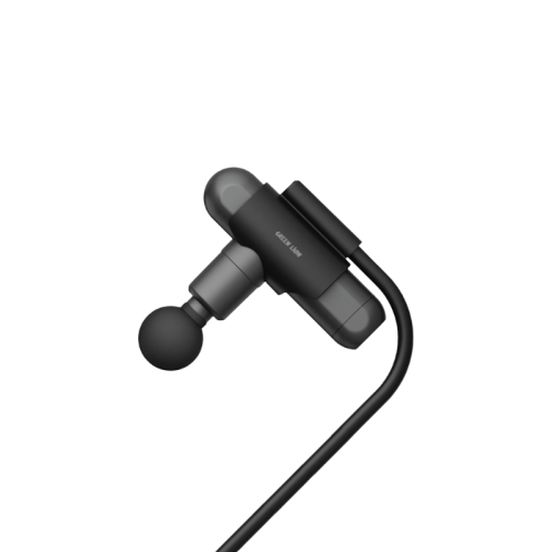 Массажный пистолет Green Lion с, длинная ручка, черный