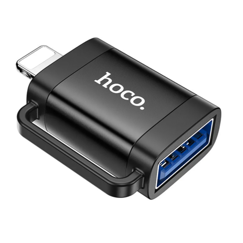 Переходник OTG Lightning на USB Hoco UA31A