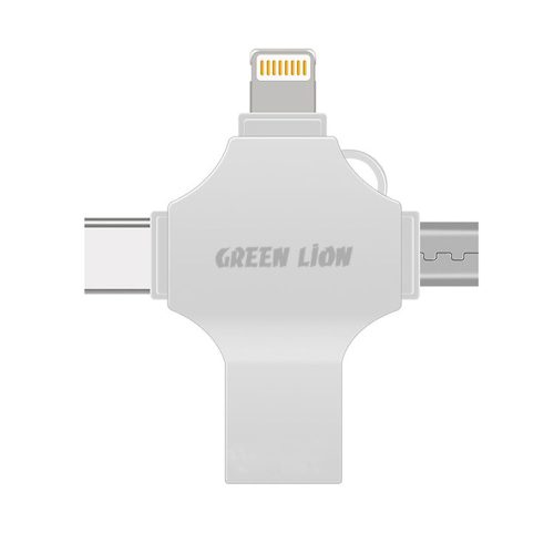 Универсальная флешка Green Lion 4-In-1 Usb flash  256 ГБ
