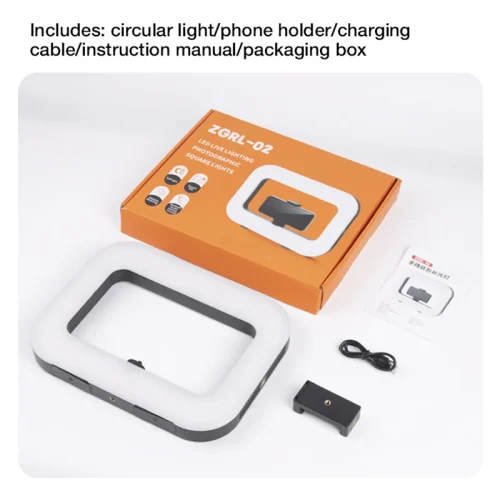 LED лампа+трипод ZGRL‑02