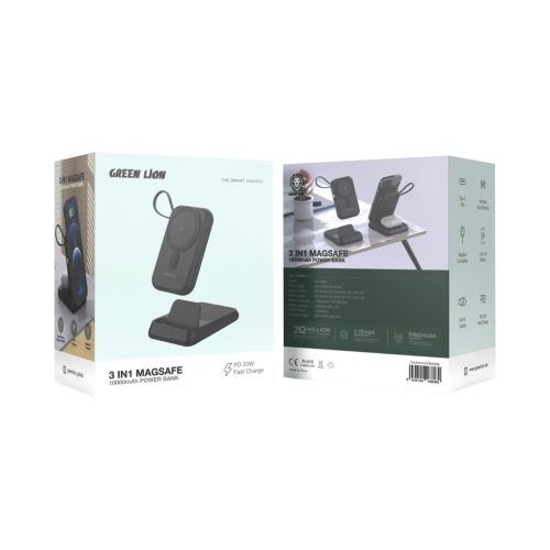 Повербанк Green Lion 3-in-1 MagSafe 10000mAh