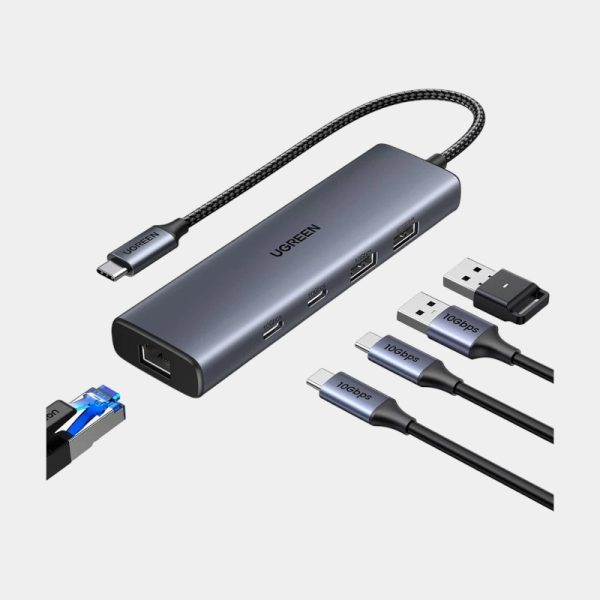UGREEN CM512 (модель 45320) – 6-в-1 USB-C хаб — изображение 2