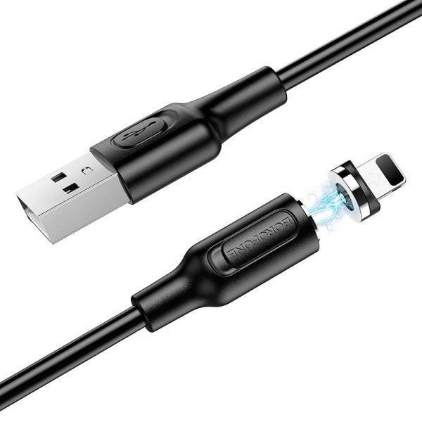Кабель Borofone BX41, USB–Lightning, магнитный коннектор, 1 м — изображение 5