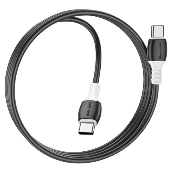 USB Cable Borofone BX84 Rise Type-C → Type-C, 60 Вт, 1 м — изображение 2