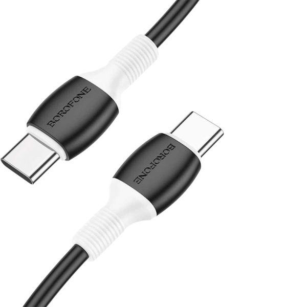 USB Cable Borofone BX84 Rise Type-C → Type-C, 60 Вт, 1 м — изображение 3