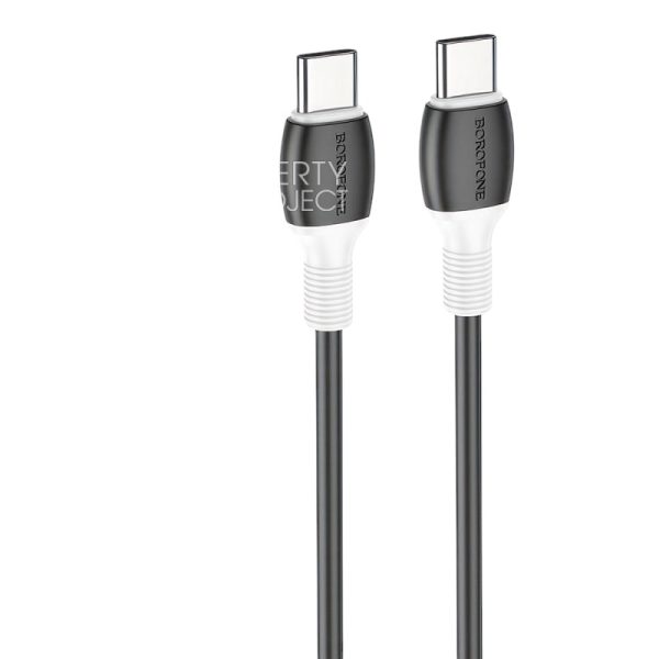 USB Cable Borofone BX84 Rise Type-C → Type-C, 60 Вт, 1 м — изображение 4