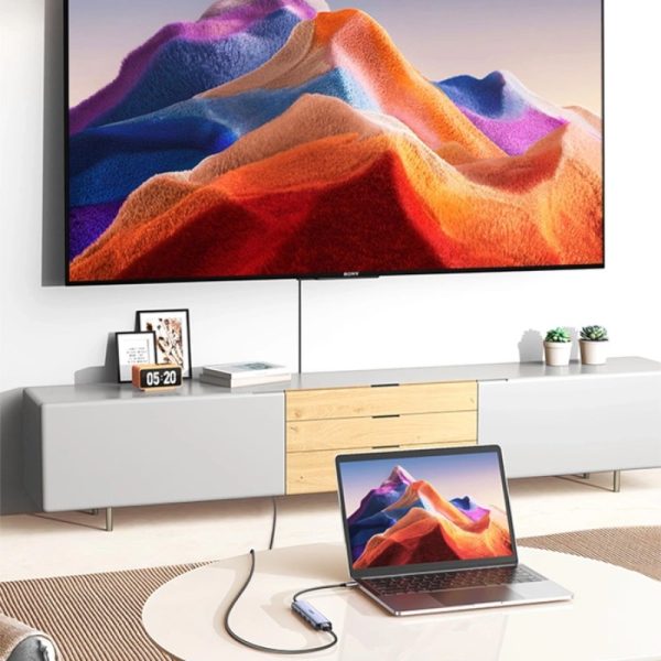 USB-C хаб-адаптер UGREEN CM478 5-в-1, HDMI 4K@30Hz, 3×USB-A, PD 100W — изображение 3