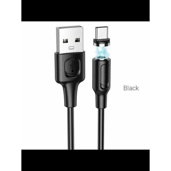 Кабель Borofone BX41, USB–Type-C, магнитный коннектор, 1 м — изображение 4