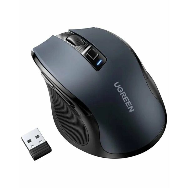 UGREEN - бесшумная эргономичная беспроводная мышь для работы и учёбы (MU-006-90545) — изображение 2