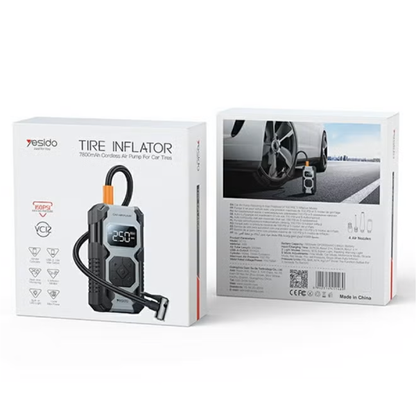 Автомобильный насос YESIDO VC12 — изображение 10