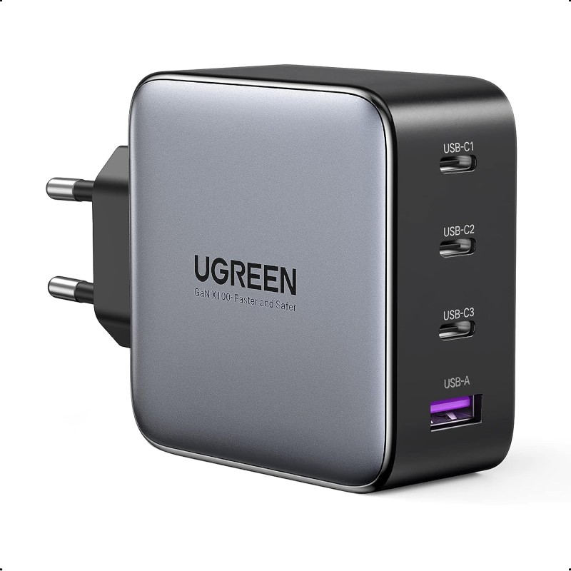 Зарядное устройство + кабель USB-C / USB-C 100 W — изображение 2