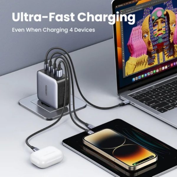 Зарядное устройство + кабель USB-C / USB-C 100 W — изображение 3