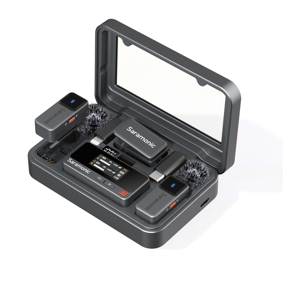 d0ap7v7kvt7wyiwc75t7__34109 Беспроводная микрофонная система Saramonic Air 2 (2 передатчика + приёмник) — изображение 1