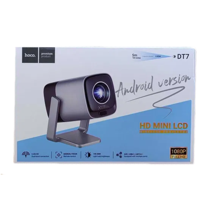 image (2) Проектор Hoco DT7 1080P Full HD — изображение 1