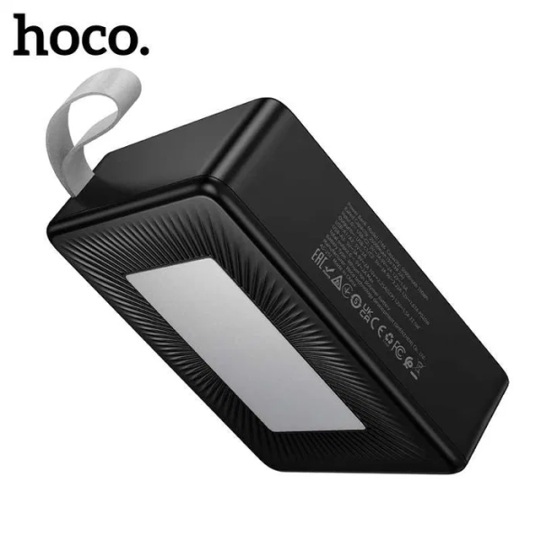 Внешний аккумулятор Hoco J166 Carretera 50000 mAh (LiFePO4) с 4 встроенными кабелями и быстрой зарядкой 22.5W — изображение 5