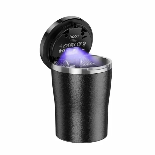 Автомобильная пепельница с LED-подсветкой Hoco ZP9 Solar — изображение 4