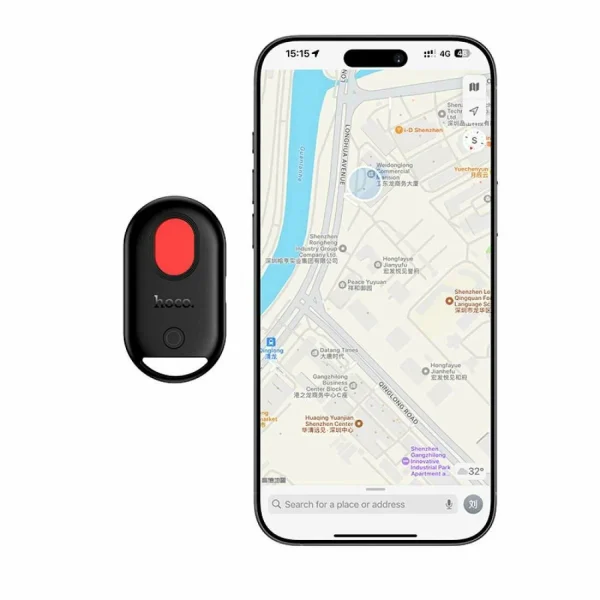 Bluetooth-локатор Hoco E95 Quest анти-потеряйка GPS и камера-детектор в одном, работает с Apple Find My — изображение 4