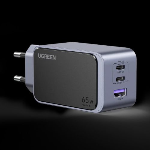 Зарядное устройство UGREEN Nexode S X553 / 35042, 65W, 2×USB-C + 1×USB-A